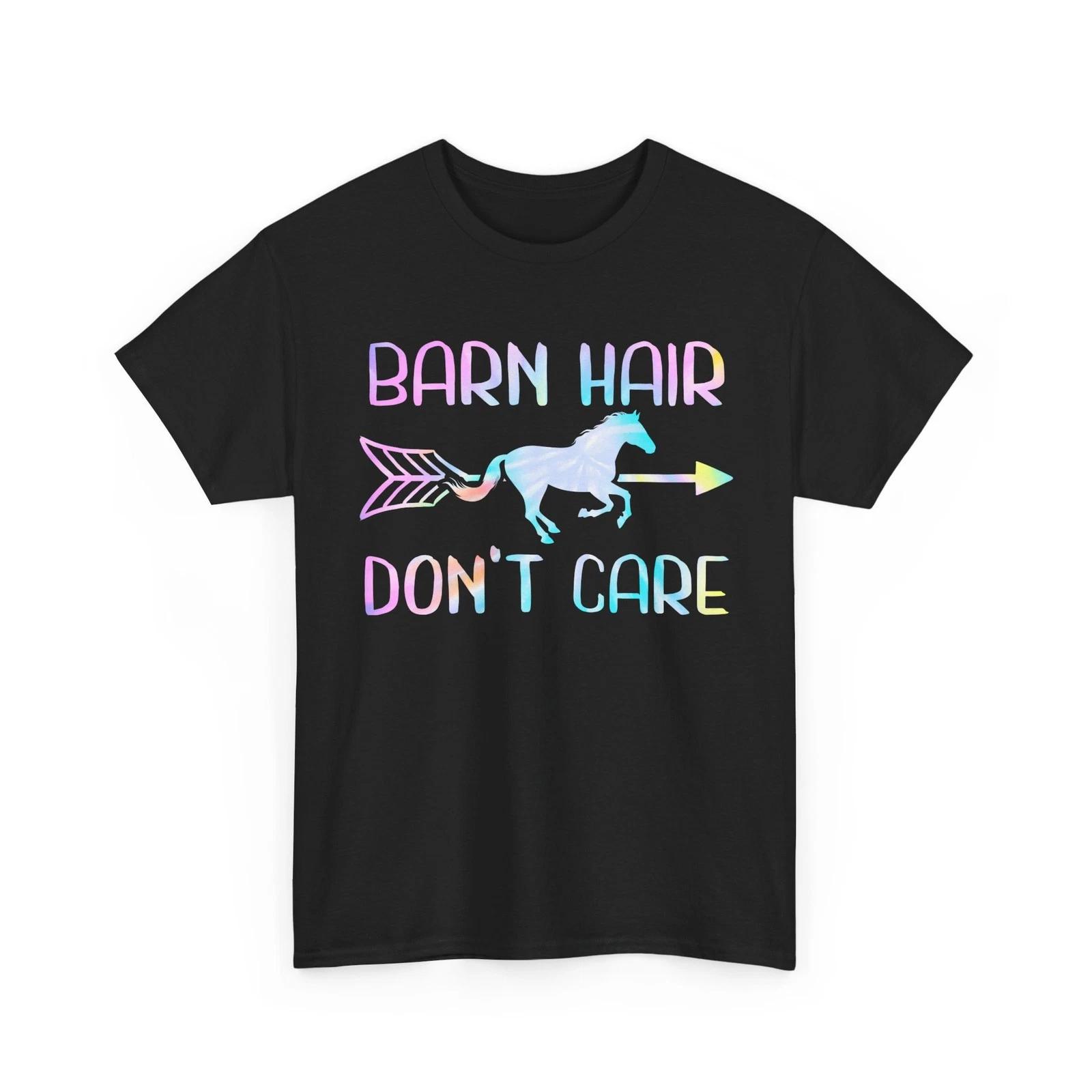 Horse Shirt, Brain Hair Don t Care Horseback Riding Lovers Women Men Shirt S