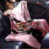 1pc flannel Minnie Mouse Pink Polka Dot Heart Love Valentine's Day Bedding Throw Blanket Sofa