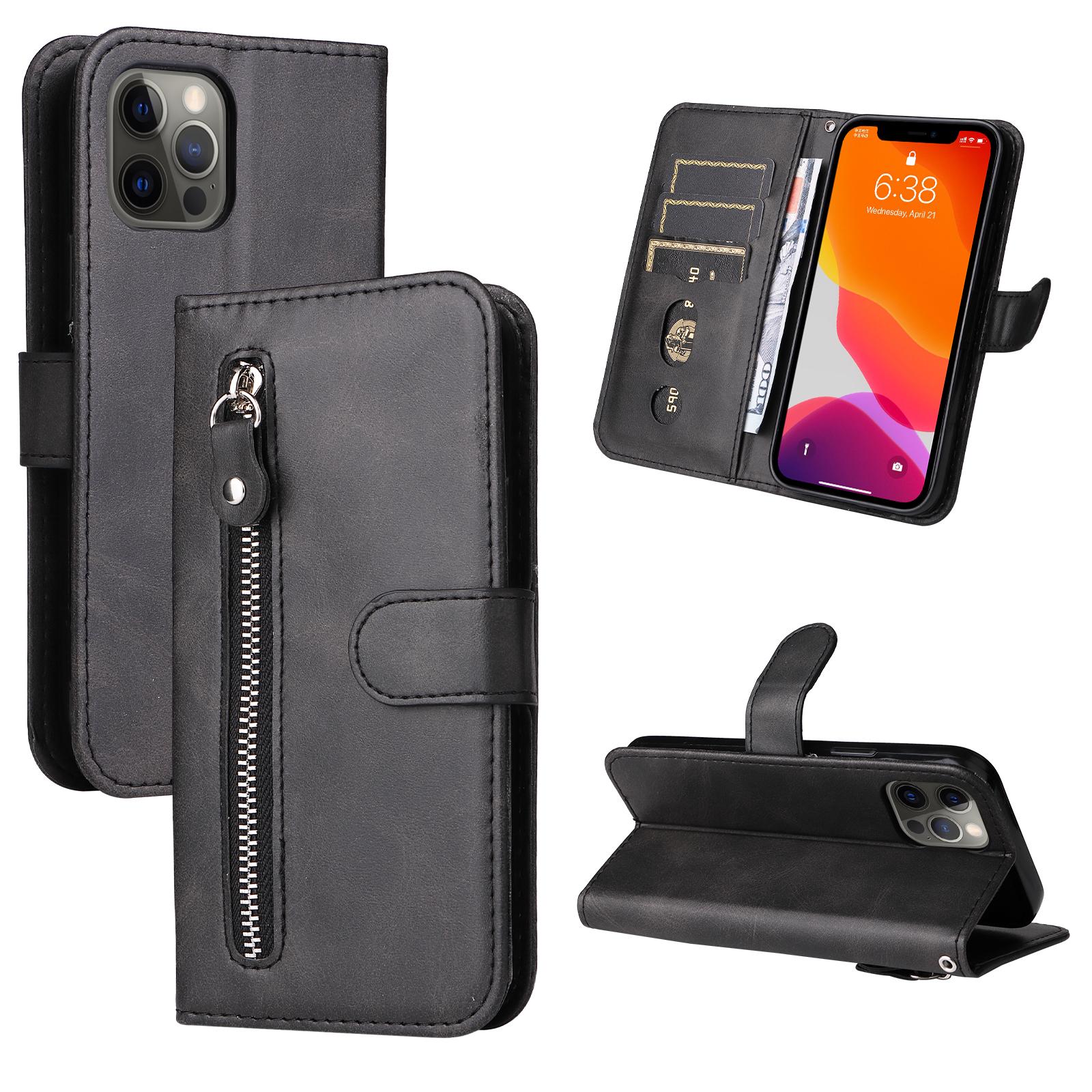 

For Xiaomi 17 PRO MAX 10T Pro T 11T 5G Luxury Case Zip Card Leather Book for Redmi Note 11 Pro Plus 11E 11SE 10T 10S Flip Cover Redmi Note 11 SE-Case & S чорний