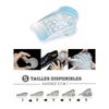Semelles Talonnettes Grandissantes Jusqu’à 5 Cm En Gel Silicone Mixte pour Homme et Femme