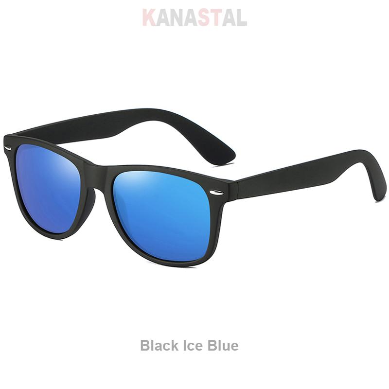 

KANASTAL Polarized Sunglasses Men Women Brand Design Driving Square Frame Sun Glasses Male Classic Gafas De Sol UV400 2140