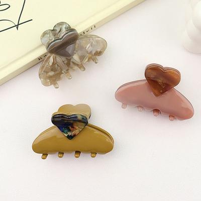 Acetaat Haarklem Haaraccessoires Barrette Creatieve Haarspeld Dames