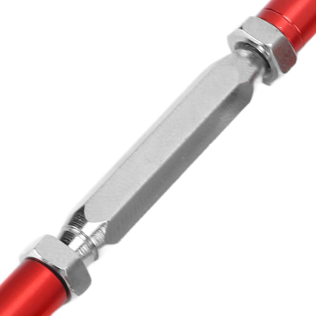 2PCS Rear Suspension Tie Rod Steering Pull Rod Set for JLB for Truck Series 1Celsius10 RC Car