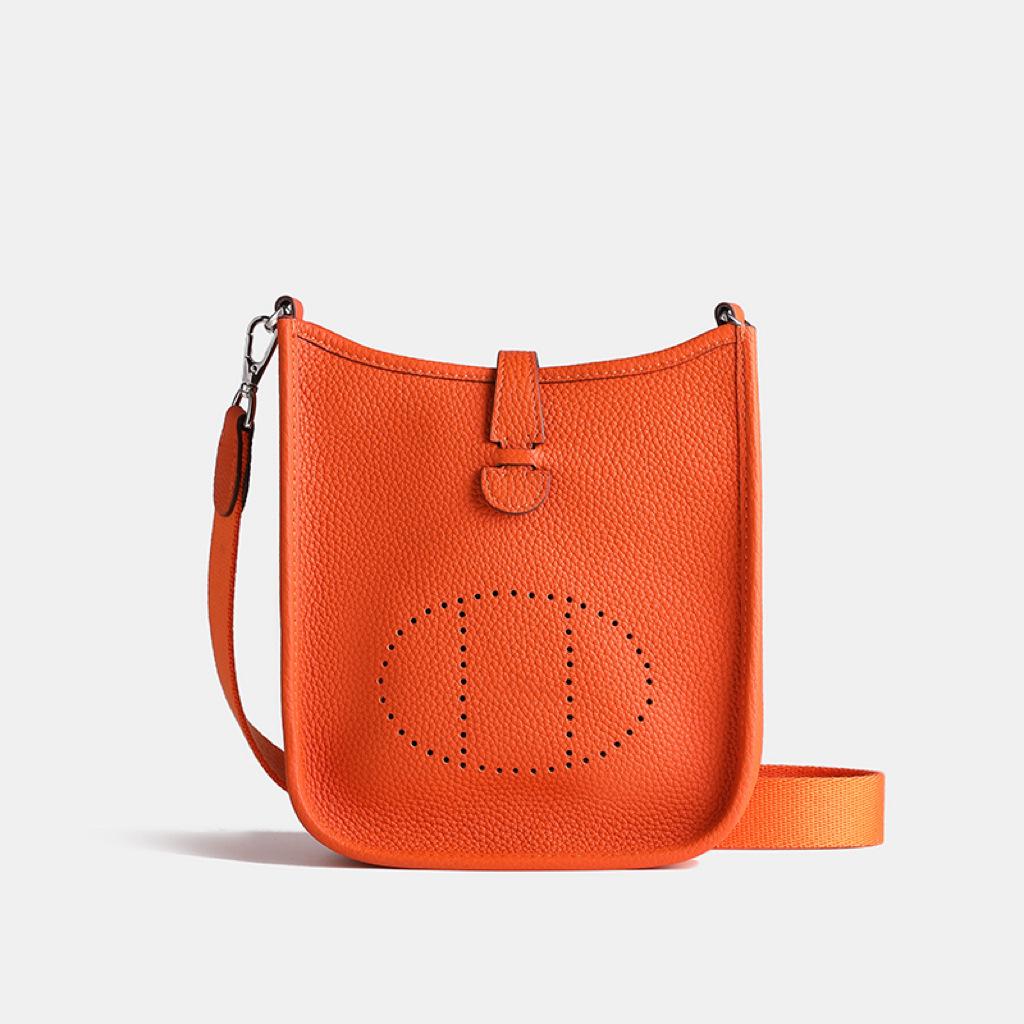 

Shoulder Bag With Large Capacity Commuting High-end Feel Light Luxury Evelyn Size Togo Leather Armpit Crossbody Women s 19x6x21cm