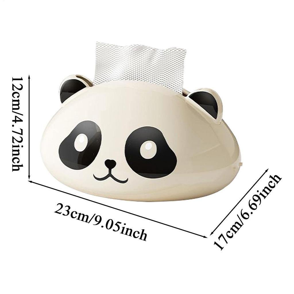 Magnetic Tissue Box Holder Magnetic Tissue Dispenser Holder For Tabletop Napkin Storage Case For Bathrooms Dining Rooms Garages