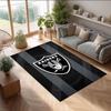 Tappeto in velluto di cristallo Las Vegas Raiders Morbido Anti?Tappetino Antiscivolo Comodo per Casa Soggiorno Camera da Letto Tappeto Decorativo