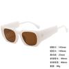 Foreign Trade Sunglasses Wide Legs Big Frame Vgo88 Men'S And Women'S Jelly Color Personalized Uv400 Sunglasses