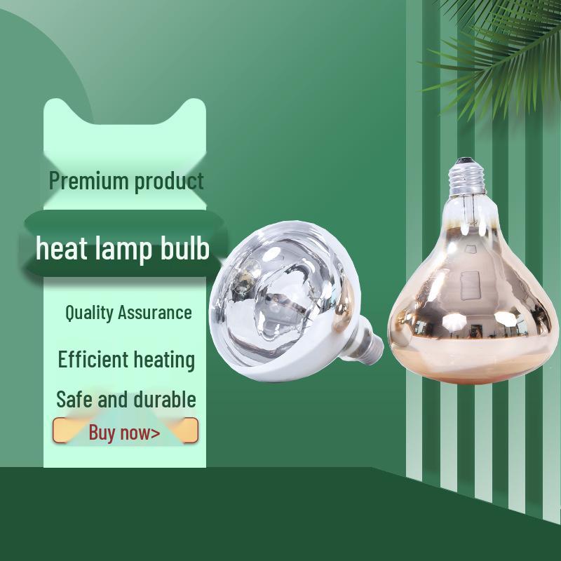 

Yuba Explosion-Proof Heating Bulb: Old-Fashioned Screw-In Bathroom Heater & Baking Lamp 8.5cm Center Lighting 40W [Buy 1 Get 1]