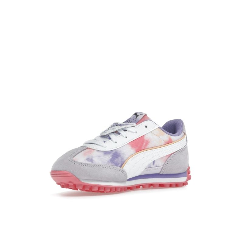 Hello Kitty x Puma Easy Rider Little Kid Hello Kitty and Friends Tie Dye Kids Sneakers Purple Lilac-Frost White 401411-01