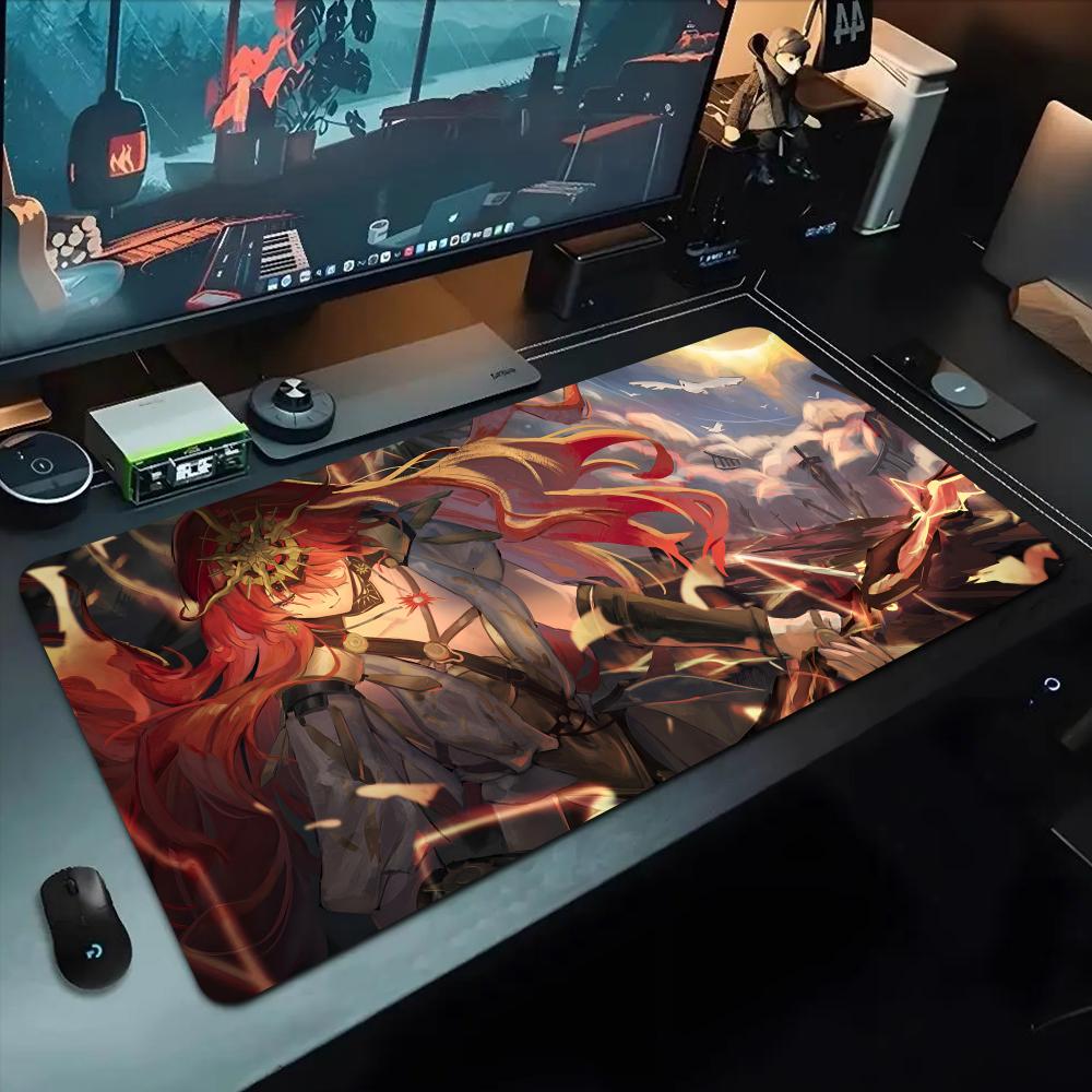 augusta wuwa Mouse Pad 500X1000 mm Large Gaming Mousepad Gamer XL Rubber Otaku Keyboard Pad Laptop Desk Mat