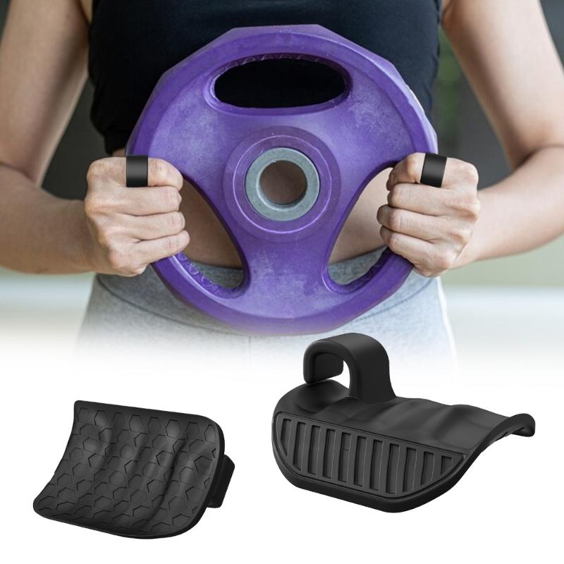 Rutschfeste Hantel Fitness Gripper Handschuhe Silikon Handgriff Sport Fitnessstudio Handschuhe Finger Trainingshandschuhe Einfach zu bedienen