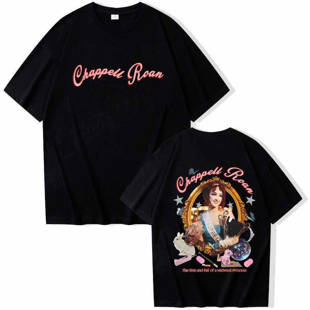 2026 Power Plug Sister Collection Chappell Roan European Female Singer Concert Midwest Princess Tshirt L