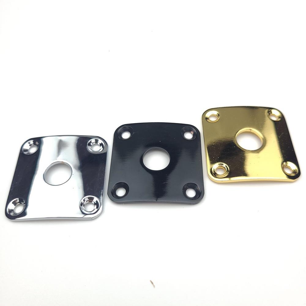 LPEPI 4-Sided Electric Guitar Metal Jack Cover Plate