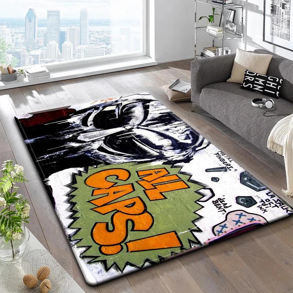 Rap Wu T-TANG Clans Series Sign Carpet Kitchen MatEntrance Doormat Bedroom FloorDecoration Living Room Bathroom Anti-slip Rug