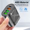 PD33W QC3.0 65W GaN Multi-Port Fast Charger with US Plug
