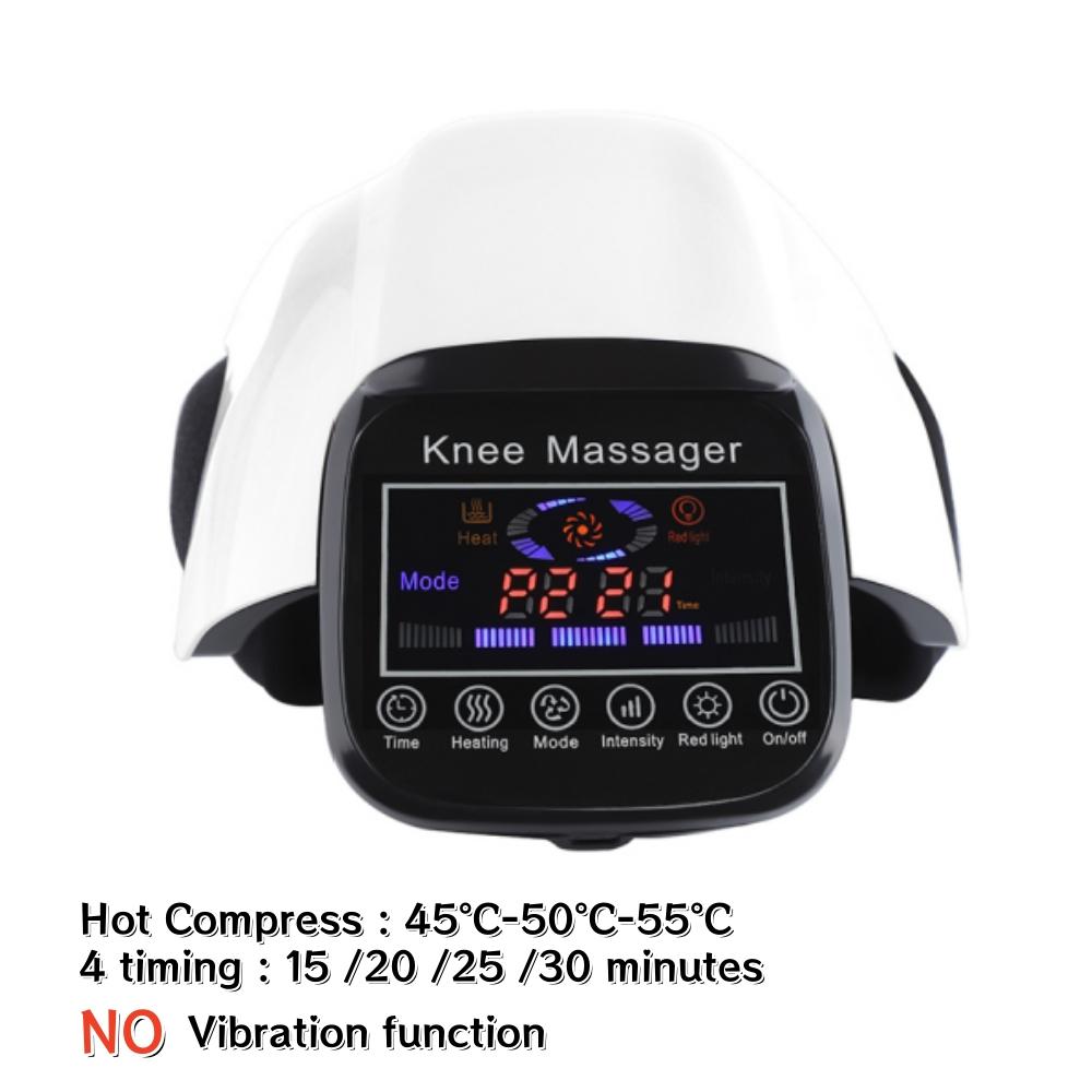 Electric Knee Massager for Joint Infrared Hot Compress Physiotherapy Orthopedic Knee Pad Rechargeable Muscle Relaxation Machine