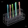Clear Acrylic Pen & Eyebrow Pencil Holder for Office Display