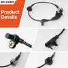 4PCS ABS Wheel Speed Sensor Front & Rear, Left & Right Compatible With 2007-2014 Chevy Silverado 1500/Avalanche/Suburban 1500/Tahoe, GMC Yukon/Yukon
