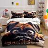 Cute Pug and Ant Bedding Set Bedding Duvet Cover Set Duvet Cover Pillowcases (1 * Duvet Cover 2 * Pillowcases, without duvet insert)