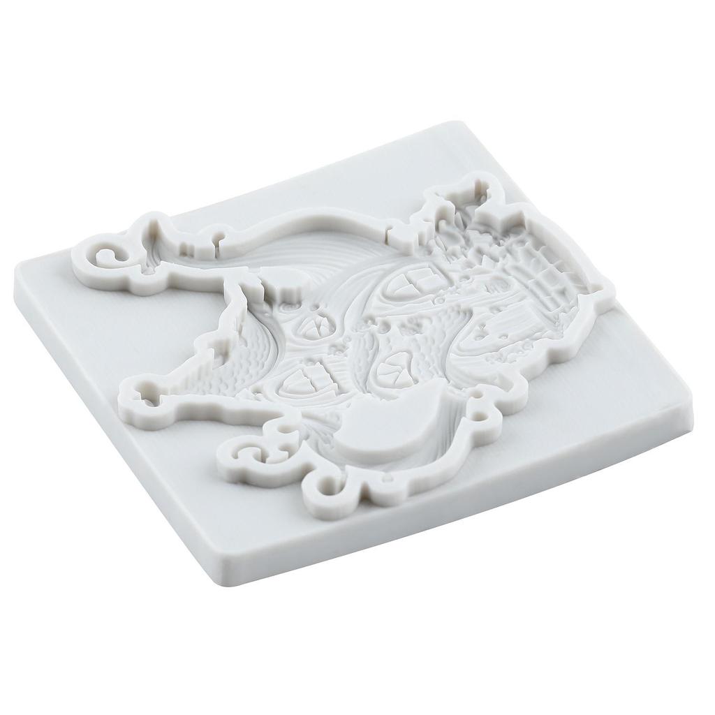 Fairy Garden House Silicone Mold Teapot House Fondant Molds Cake Decorating Tools Theme Cake Dessert Decorated Chocolate Candy Mold