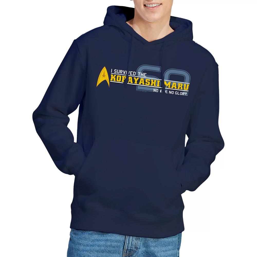 STAR TREK Mens I Survived Hoodie