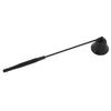 1Pcs Fashion Stainless Steel   Shaped Candle Snuffer Wick Trimmer Cover Hand Tool(black)
