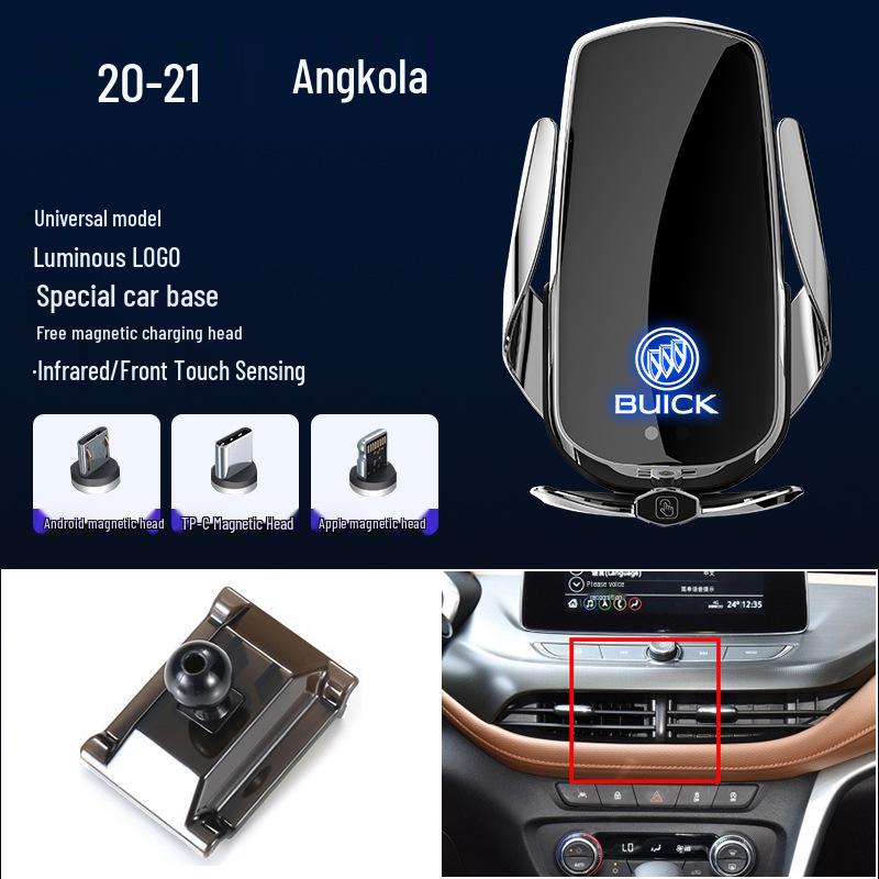 Magnetyczny Bezprzewodowy Szybki Ładowarka Uchwyt na Telefon Samochodowy do Buick GL8/Excelle/Regal/Verano/Envision