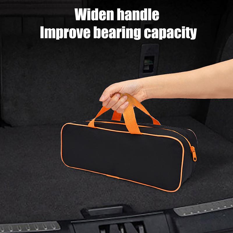 Portable Car Storage Bag for Vacuum Cleaner and Tools Durable Organizer Fit for Long Distance Travel Vehicles