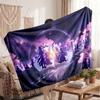 Warm Flannel BlanketHonkai Star Rail Soft Cozy Throw Blanket for Bedroom Couch