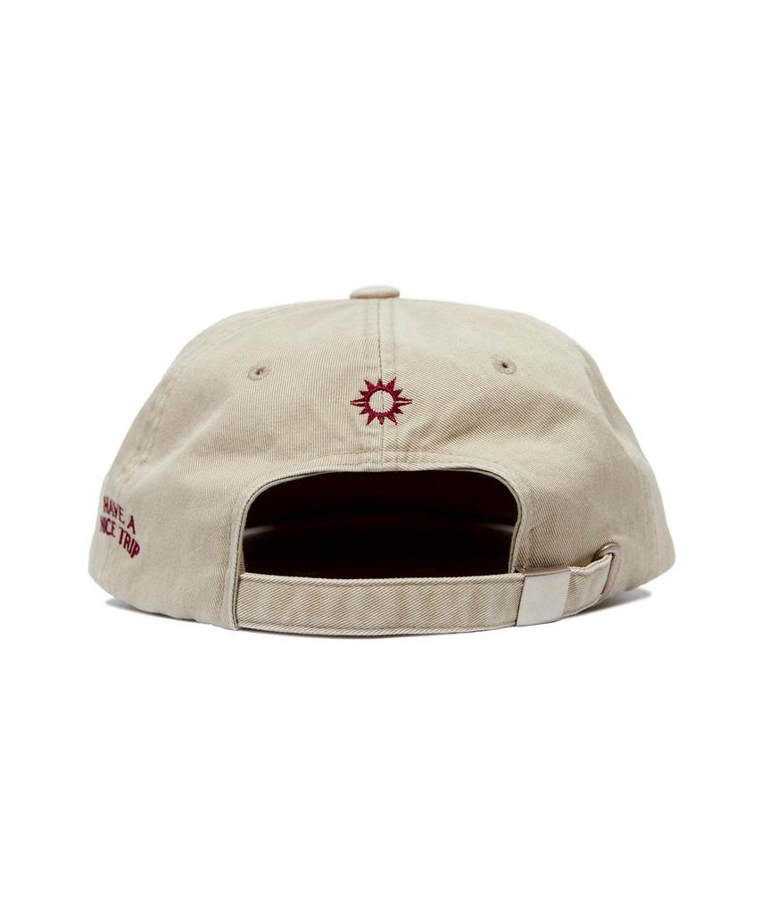 HELLO SUNRISE H Logo Cotton Relaxed Fit 6Panel Cap_Beige