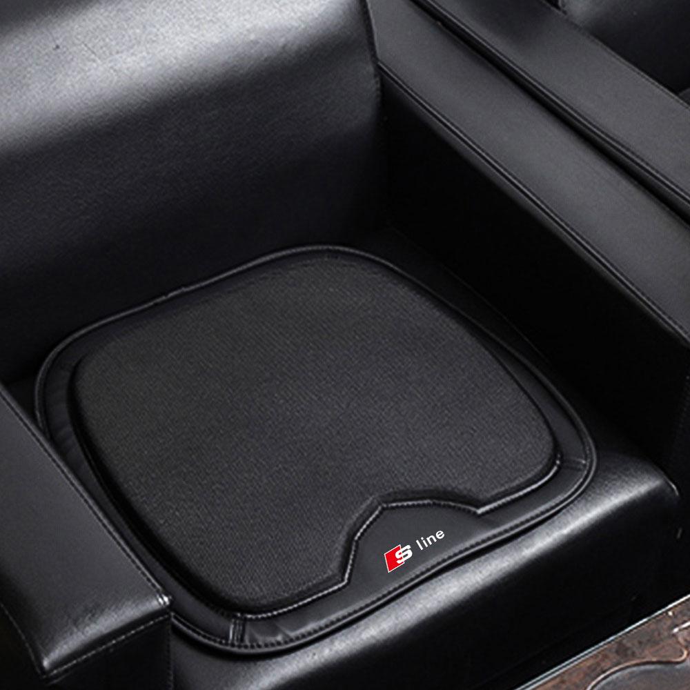 AQ41Pcs Car Breathable Seat Pad Non Slip Seat Cushion For Z4 Sline A1 A3 A4 A5 A6 A7 A8 Q2 Q3 Q5 Q7 Q8 TT S1 S3 RS5 RS6 RS7