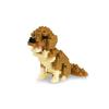 BOROLA Pet Dog Building Blocks Educational Realistic Animal Building Perfect Toy and Game for Birthday Gift Retriever Dog Set, Toy, Kit, (Golden
