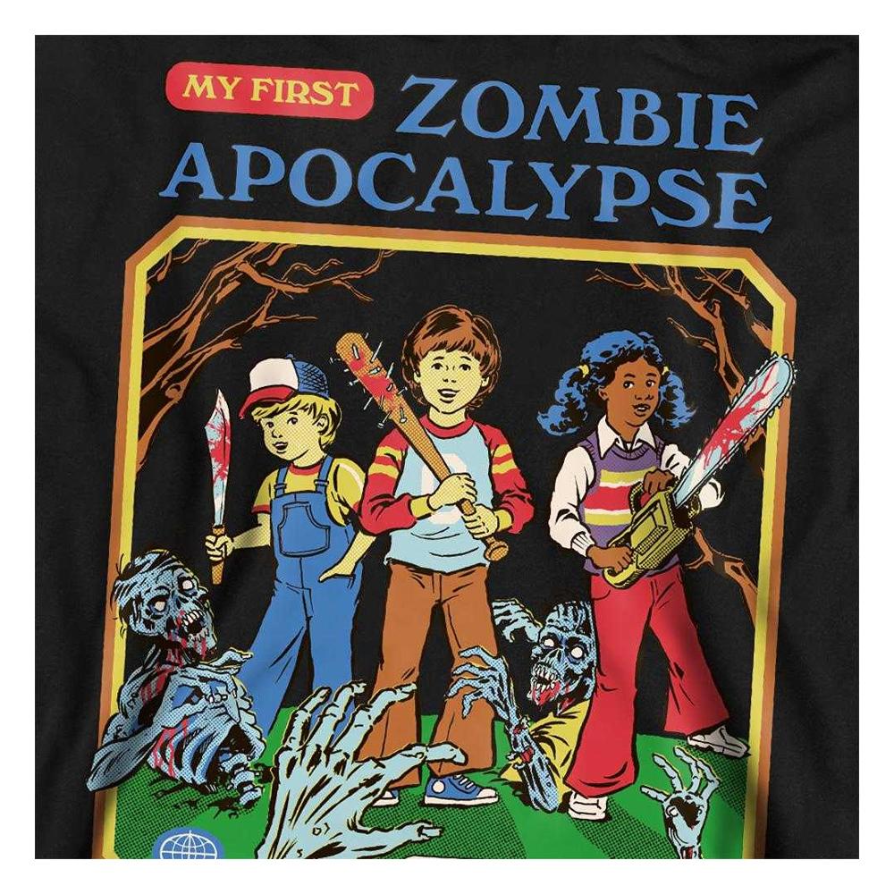 Steven Rhodes Unisex Adult My First Zombie Apocalypse Sweatshirt
