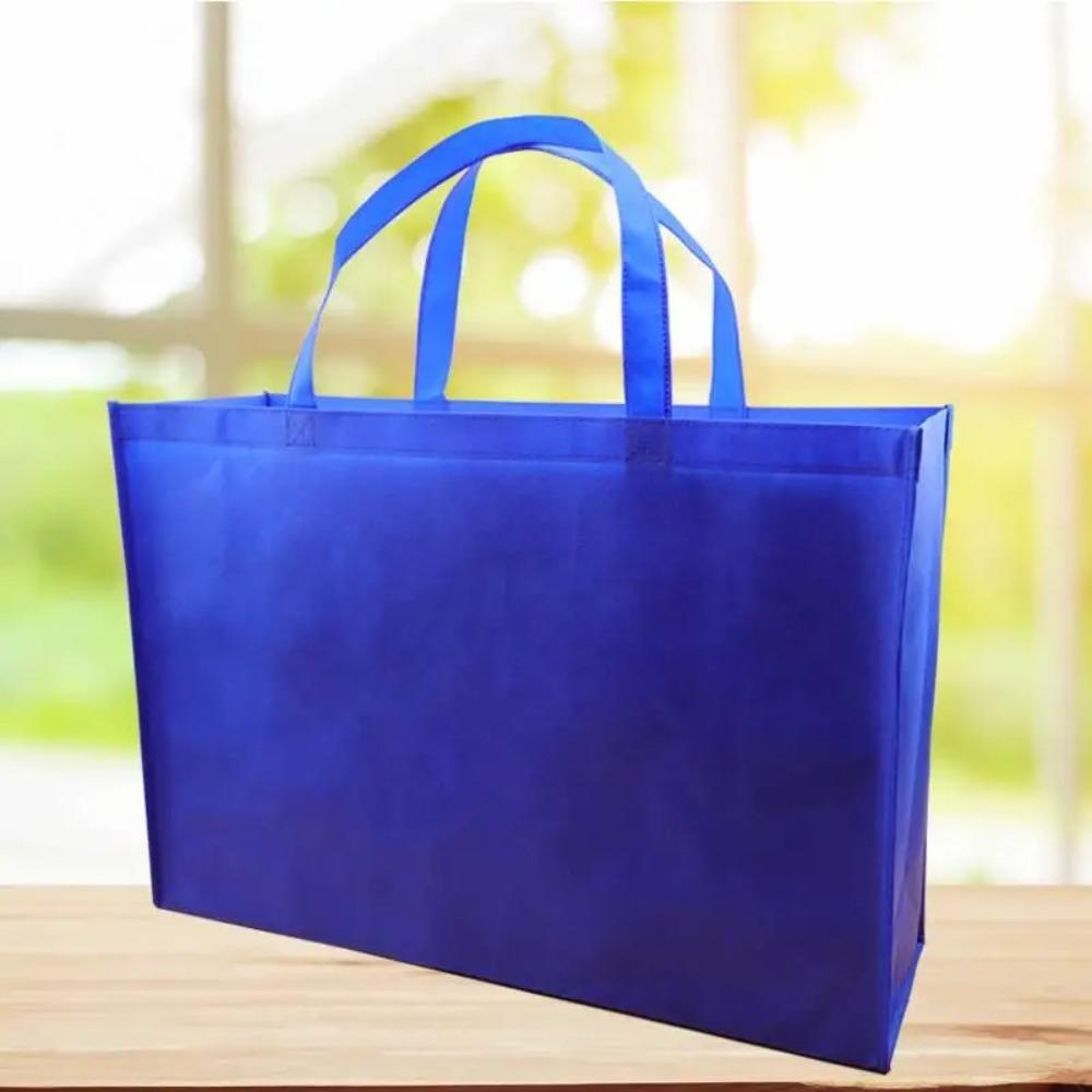 Fashion Extra Large Non-Woven Fabric Bag Thickened 40*60cm Shoulder Bag Large Capacity Eco-Friendly Bag Daily