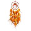 Bedroom Handmade Dreamcatchers Hanging Ornament with Feathered Tassels and Glowing In Dark Beads for Home Aesthetic