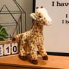 25/35cm Lifelike Giraffe Plush Toy Cartoon Stuffed Animal Simulated Giraffe Plushies Cuddly Doll