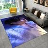 Kpop B-BTS Kim Tae Hyung V Carpet Rug for Playroom Bedroom Living Room Sofa Home Decor,kids Area Rug Non-slip Floor Mat Gift