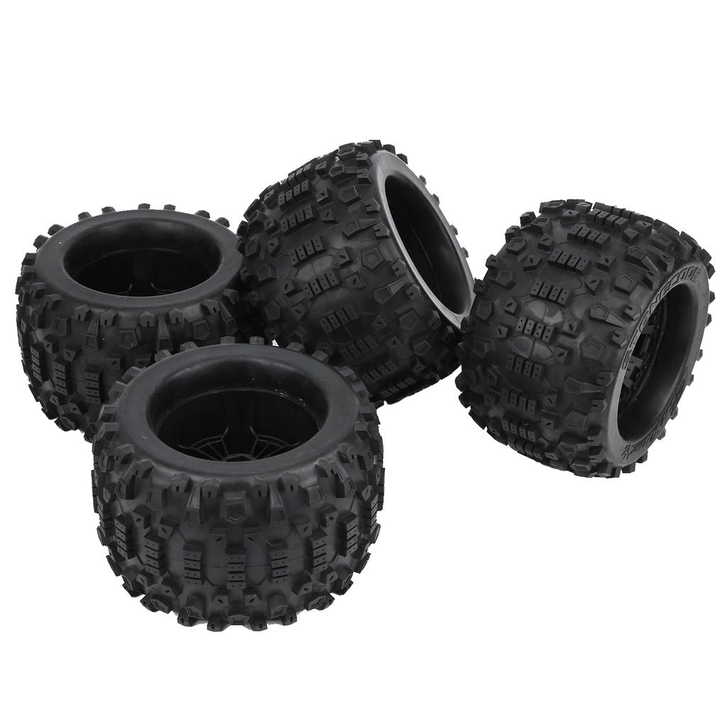 4Pcs RC Car Wheels Tires Accessory for ZD Racing Large Foot 18 Model Car 170x103mm