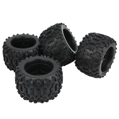 4ks RC auto kola pneumatiky příslušenství pro ZD Racing Large Foot 18 Model Car 170x103mm