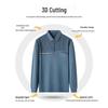 Tucano Men's Long-Sleeve Business Casual Polo T-Shirt