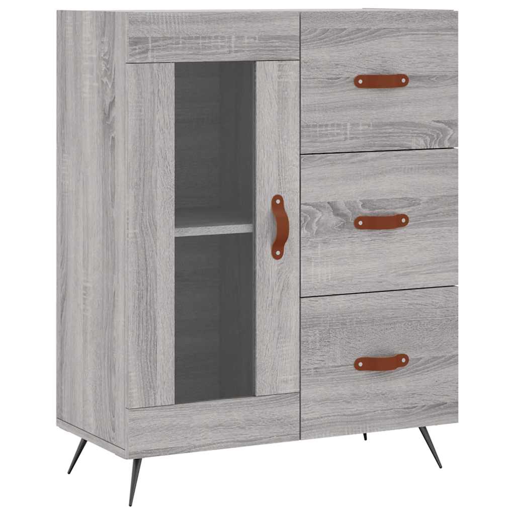 Sideboard Gray Sonoma 69.5 x 34 x 90 cm Particleboard