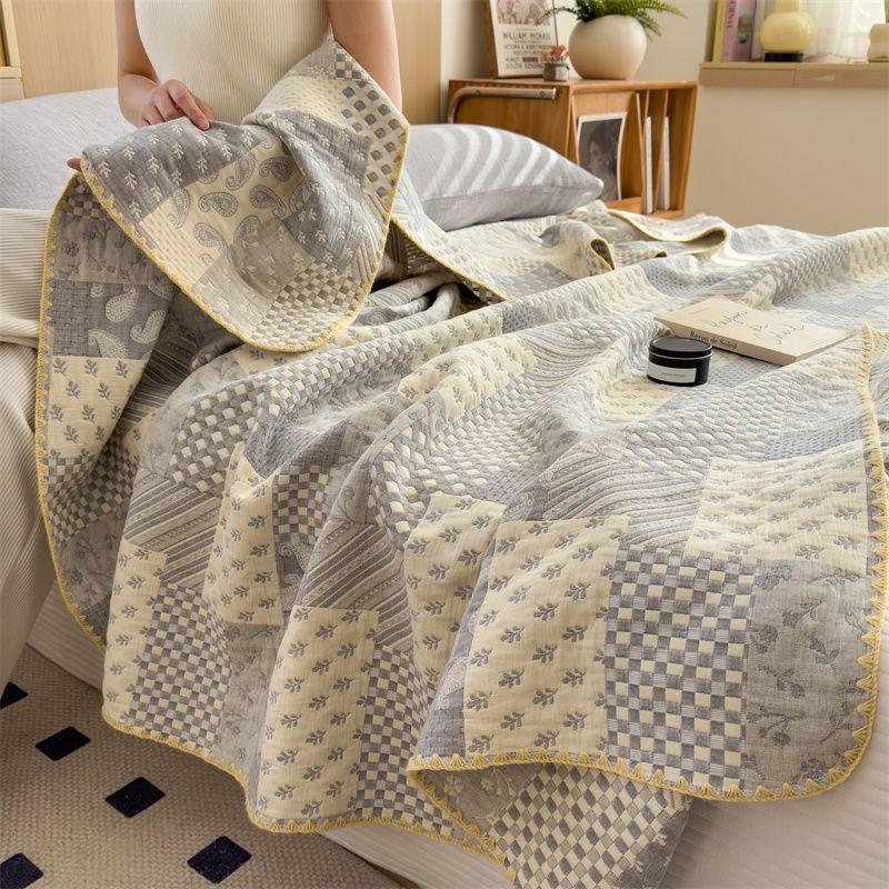 

Летнее прохладное марлевое одеяло для сна, одеяло для отдыха, детское летнее одеяло, пригодное для машинной стирки 150*200cm