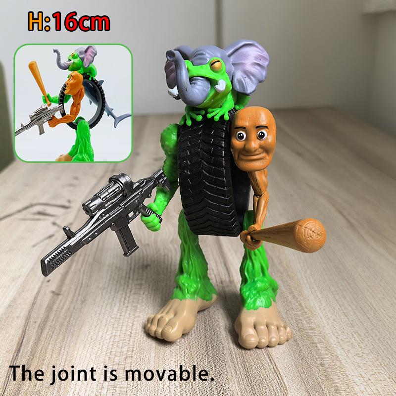 Italian Tung Tung Tung Sahur Collectible Figurine Tralalero Tralala Shark Ballerina Cappuccino Toys Figure Desk Decor Gift