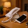 Retro Creative Mobile Phone & Computer Voice Headset Microphone In Landline Style