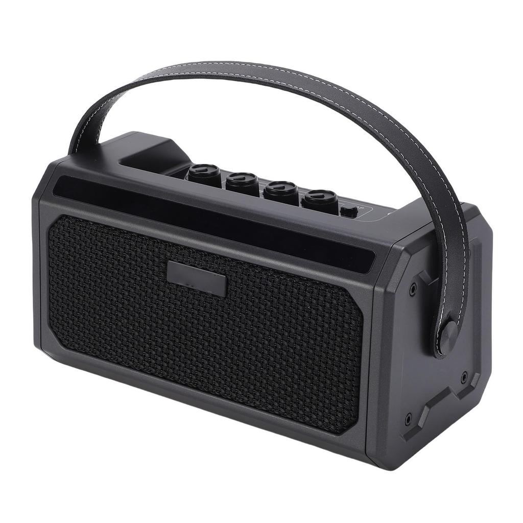 Luocute 10W Portable Electric Guitar Amplifier with Full Analog 2 Tone Bluetooth Rechargeable with Home Headphone Jack and AUX Input High-Clarity