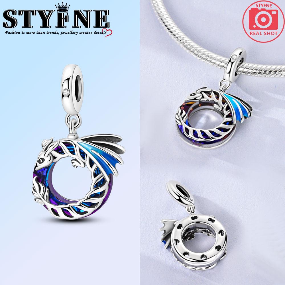 Anniversary Copper Blue Life Tree Evil Eye Sun Round Charms Pendants Fit Original Bracelets Diy Jewelry