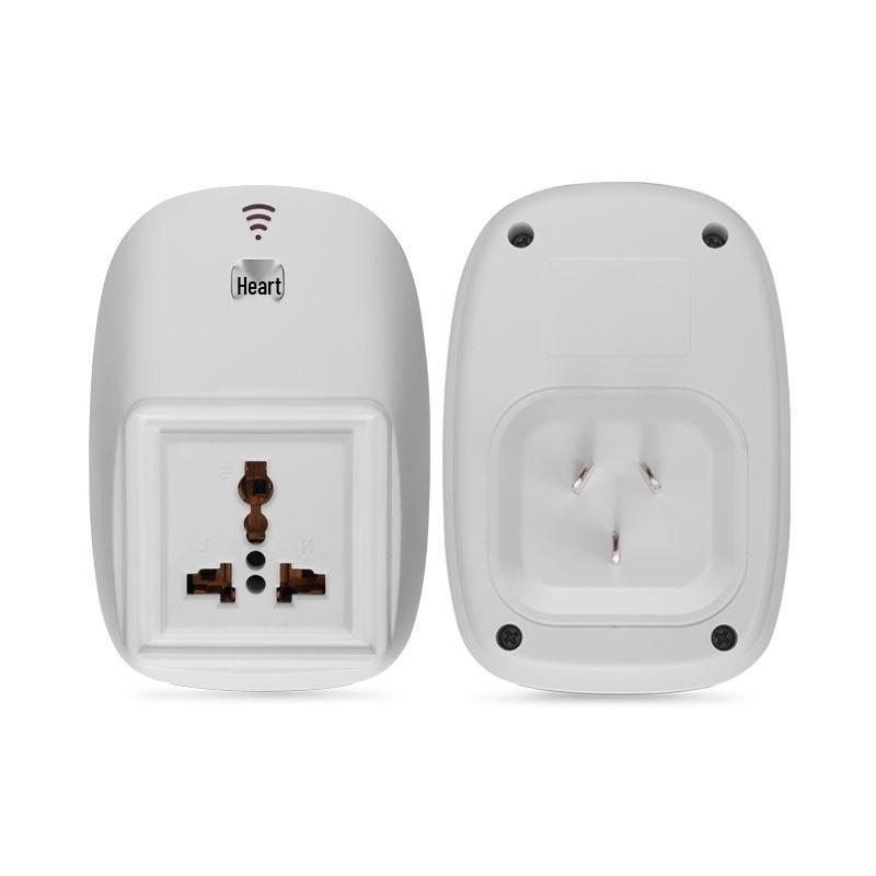 Wireless WiFi Zigbee Smart Socket - European, American, French Standards, Plastic Shell
