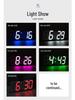 Minimalist LED 3D Wall Clock - Luminous Japanese Design for Office