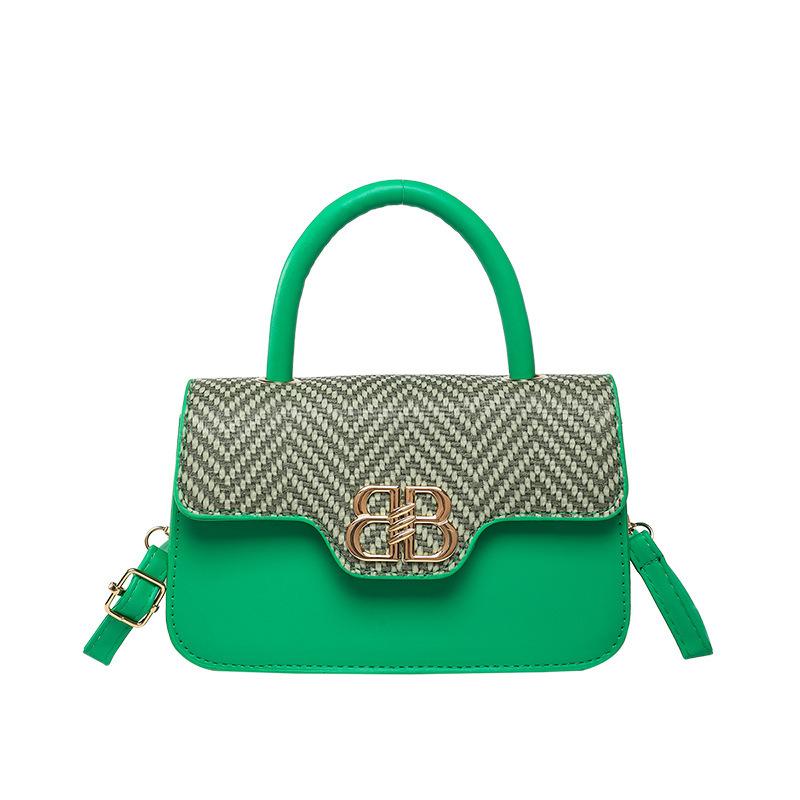 2025 New Women's Bag Small Square Bag Portable Shoulder Bag Crossbody Bag Versatile Fashion Underarm Bag Women's Bag