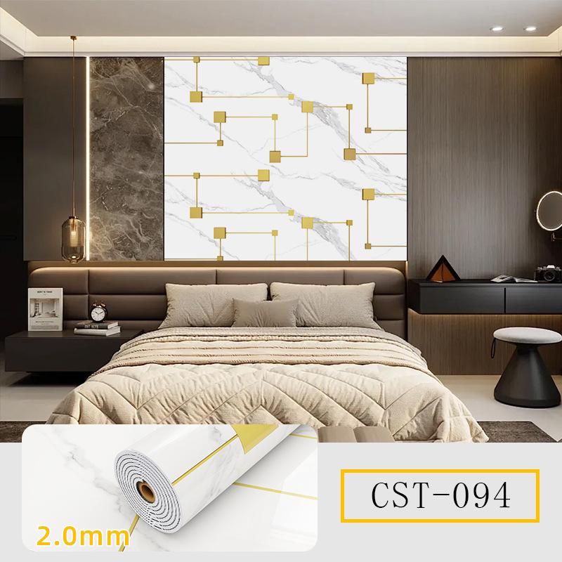 Roll-up Fliesenaufkleber Tapete Selbstklebend Wasserdichte Tapete Verdickter Marmor Verdickte Rolle Dekorative Wandaufkleber